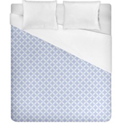 Alice Blue Hearts In An English Country Garden Duvet Cover (california King Size) by PodArtist