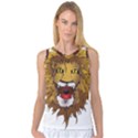 Lion Animal Roar Lion S Mane Comic Women s Basketball Tank Top View1