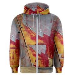 Painting Macro Color Oil Paint Men s Zipper Hoodie by Sapixe