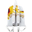 German Soccer Player Germany German Flag Colors Black Gold Red Logo Typography Sports Giant Full Print Backpack View2