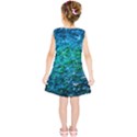 Water Color Green Kids  Tunic Dress View2