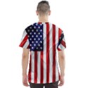 American Usa Flag Vertical Men s Sports Mesh Tee View2