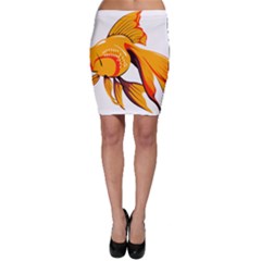 Goldfish Fish Tank Water Tropical Bodycon Skirt by Sapixe