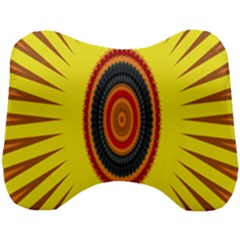 Art Decoration Wallpaper Bright Head Support Cushion by Nexatart