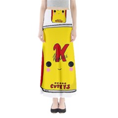 Kawaii Cute Tennants Lager Can Full Length Maxi Skirt by CuteKawaii1982