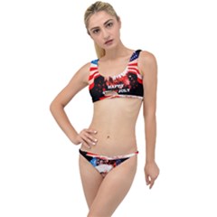 Independence Day, Eagle With Usa Flag The Little Details Bikini Set by FantasyWorld7