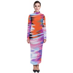 Waves                                      Turtleneck Maxi Dress by LalyLauraFLM