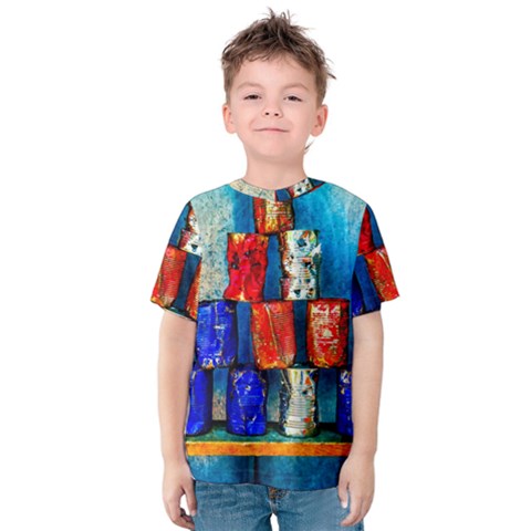 Soup Cans   After The Lunch Kids  Cotton Tee by FunnyCow