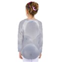 White Toy Balloons Kids  Long Sleeve Tee View2