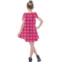 Punk Heart Pink Kids  Tie Up Tunic Dress View2