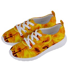 Fire And Flames Women s Lightweight Sports Shoes by FunnyCow