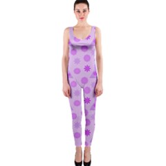 Purple Dress One Piece Catsuit by snowwhitegirl