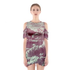 In The Clouds Pink Shoulder Cutout One Piece by snowwhitegirl