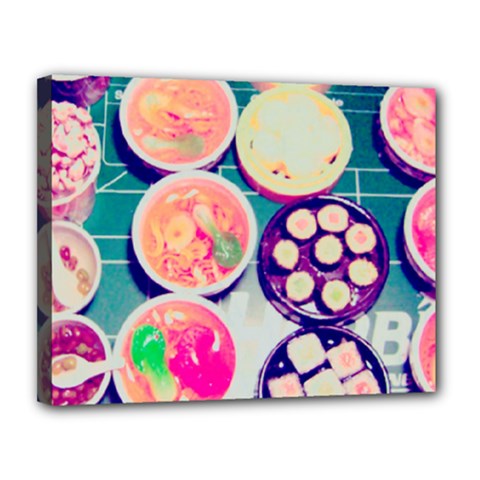 Ramen And Sushi Canvas 14  X 11  by snowwhitegirl