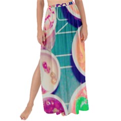 Ramen And Sushi Maxi Chiffon Tie-up Sarong by snowwhitegirl