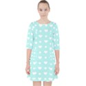 Hearts Dots Blue Pocket Dress View1