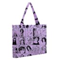 Lilac Yearbook 2 Zipper Medium Tote Bag View2