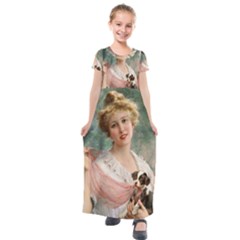 Vintage 1501585 1280 Copy Kids  Short Sleeve Maxi Dress by vintage2030