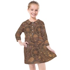 Background 1660920 1920 Kids  Quarter Sleeve Shirt Dress by vintage2030