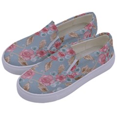 Background 1659236 1920 Kids  Canvas Slip Ons by vintage2030