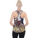 Woman On Bicycle Piece Up Tank Top View2