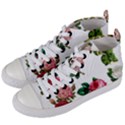 Roses 1770165 1920 Women s Mid-Top Canvas Sneakers View2