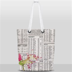 Background 1770129 1920 Full Print Rope Handle Tote (small) by vintage2030