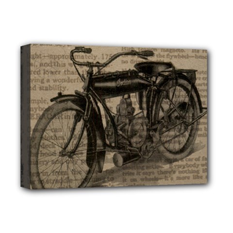 Bicycle Letter Deluxe Canvas 16  X 12  (stretched)  by vintage2030