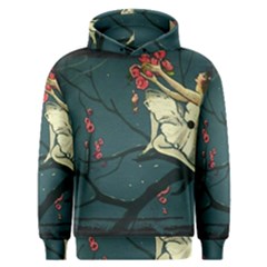 Girl And Flowers Men s Overhead Hoodie by vintage2030