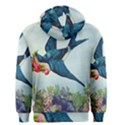 Blue Bird Men s Zipper Hoodie View2