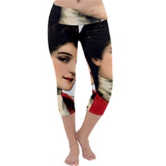 Lady 1032898 1920 Capri Yoga Leggings by vintage2030