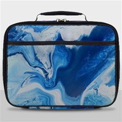 Cobalt Full Print Lunch Bag by WILLBIRDWELL