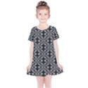 Monochrome Centipede Arabesque Kids  Simple Cotton Dress View1