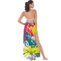 Cracked shapes                                           Maxi Chiffon Tie-Up Sarong View2