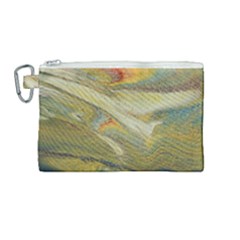 Rainbow Tornado Canvas Cosmetic Bag (medium) by WILLBIRDWELL