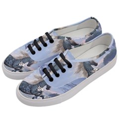 Wonderful Wild Fantasy Horse On The Beach Women s Classic Low Top Sneakers by FantasyWorld7