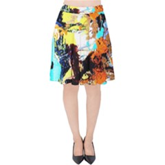 Fragrance Of Kenia 6 Velvet High Waist Skirt by bestdesignintheworld