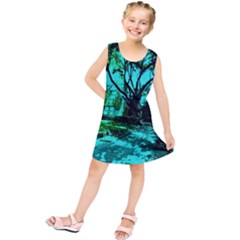 Hot Day In Dallas 50 Kids  Tunic Dress by bestdesignintheworld