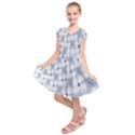 Fractal Art Artistic Pattern Kids  Short Sleeve Dress View1