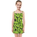 Green Hedge Texture Yew Plant Bush Leaf Kids Summer Sun Dress View1