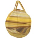 SAND MAN Giant Round Zipper Tote View1