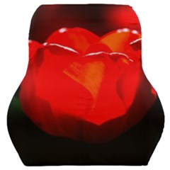 Red Tulip A Bowl Of Fire Car Seat Back Cushion  by FunnyCow