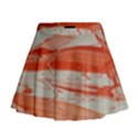 ORANGE SWIRL Mini Flare Skirt View1