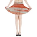 ORANGE SWIRL Mini Flare Skirt View3