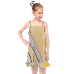 Yellow Jungle Kids  Overall Dress by WILLBIRDWELL