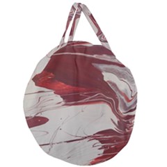 Turmoil Giant Round Zipper Tote by WILLBIRDWELL