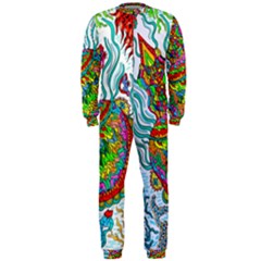 Supersonic Squid Onepiece Jumpsuit (men)  by chellerayartisans