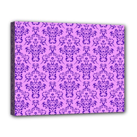 Victorian Violet Canvas 14  X 11  (stretched) by snowwhitegirl