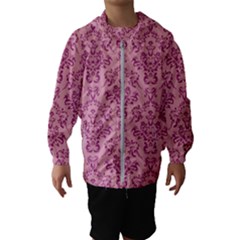 Victorian Pink Ornamental Hooded Windbreaker (kids) by snowwhitegirl