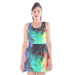 3d Paint                                       Scoop Neck Skater Dress by LalyLauraFLM